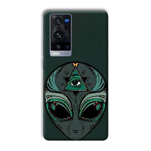 Alien Phone Customized Printed Back Cover for Vivo X60 Pro Plus