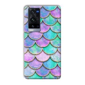 Mermaid Design Phone Customized Printed Back Cover for Vivo X60 Pro Plus
