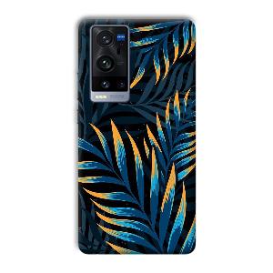 Mountain Leaves Phone Customized Printed Back Cover for Vivo X60 Pro Plus