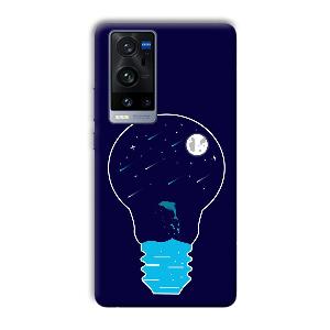 Night Bulb Phone Customized Printed Back Cover for Vivo X60 Pro Plus