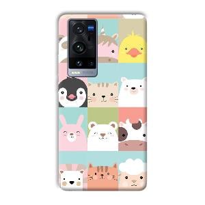 Kittens Phone Customized Printed Back Cover for Vivo X60 Pro Plus