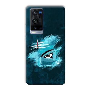 Shiva's Eye Phone Customized Printed Back Cover for Vivo X60 Pro Plus