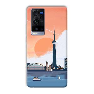 City Design Phone Customized Printed Back Cover for Vivo X60 Pro Plus