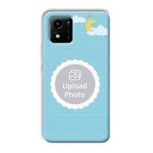 Circle Customized Printed Back Cover for Vivo Y01