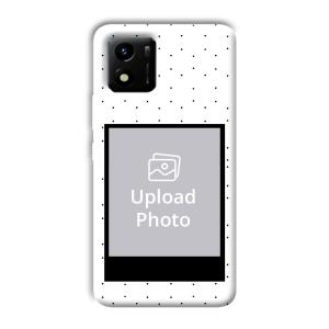 White Background  Customized Printed Back Cover for Vivo Y01