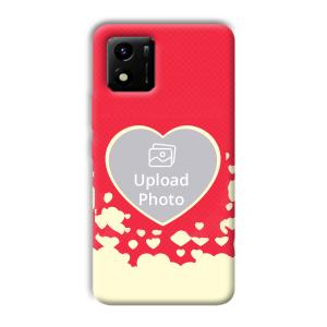 Heart Customized Printed Back Cover for Vivo Y01