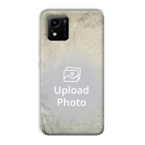 Grey Retro Customized Printed Back Cover for Vivo Y01
