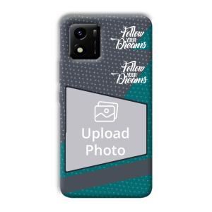 Follow Your Dreams Customized Printed Back Cover for Vivo Y01