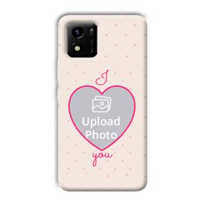 I Love You Customized Printed Back Cover for Vivo Y01