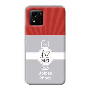 Dad  Customized Printed Back Cover for Vivo Y01