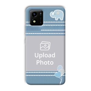 Elephant Customized Printed Back Cover for Vivo Y01