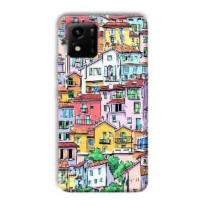 Colorful Alley Phone Customized Printed Back Cover for Vivo Y01