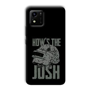 How's The Josh Phone Customized Printed Back Cover for Vivo Y01