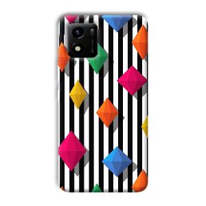Origami Phone Customized Printed Back Cover for Vivo Y01