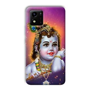 Krshna Phone Customized Printed Back Cover for Vivo Y01