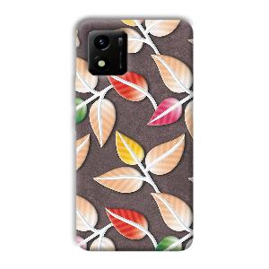 Leaves Phone Customized Printed Back Cover for Vivo Y01