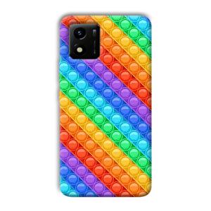 Colorful Circles Phone Customized Printed Back Cover for Vivo Y01