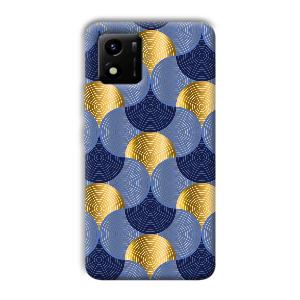 Semi Circle Designs Phone Customized Printed Back Cover for Vivo Y01