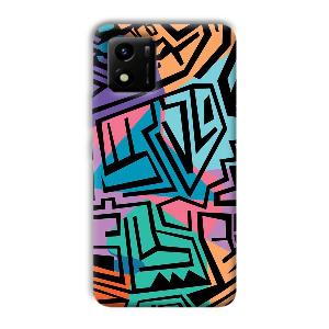 Patterns Phone Customized Printed Back Cover for Vivo Y01