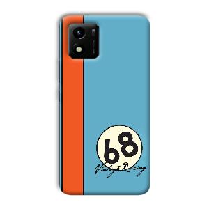 Vintage Racing Phone Customized Printed Back Cover for Vivo Y01