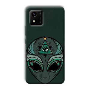 Alien Phone Customized Printed Back Cover for Vivo Y01