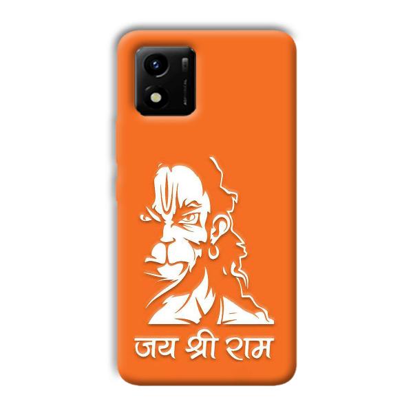 Jai Shree Ram Phone Customized Printed Back Cover for Vivo Y01
