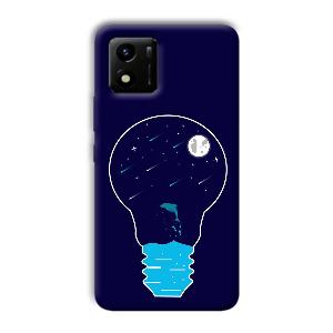 Night Bulb Phone Customized Printed Back Cover for Vivo Y01