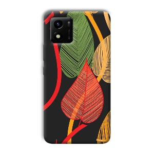 Laefy Pattern Phone Customized Printed Back Cover for Vivo Y01