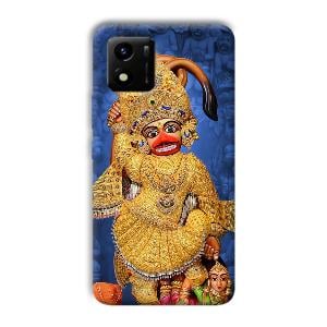 Hanuman Phone Customized Printed Back Cover for Vivo Y01