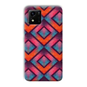 Colorful Boxes Phone Customized Printed Back Cover for Vivo Y01