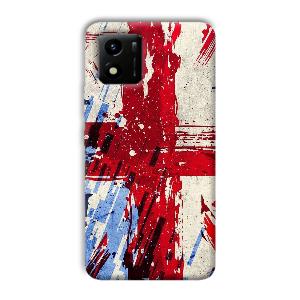 Red Cross Design Phone Customized Printed Back Cover for Vivo Y01