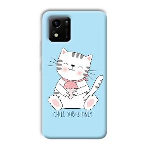 Chill Vibes Phone Customized Printed Back Cover for Vivo Y01