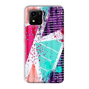 Paint  Phone Customized Printed Back Cover for Vivo Y01