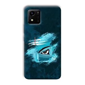 Shiva's Eye Phone Customized Printed Back Cover for Vivo Y01
