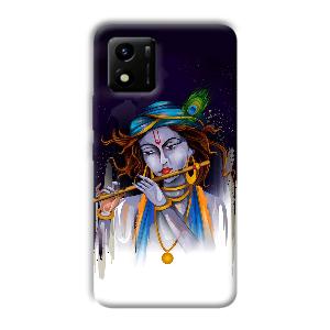 Krishna Phone Customized Printed Back Cover for Vivo Y01