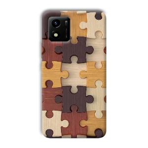 Puzzle Phone Customized Printed Back Cover for Vivo Y01
