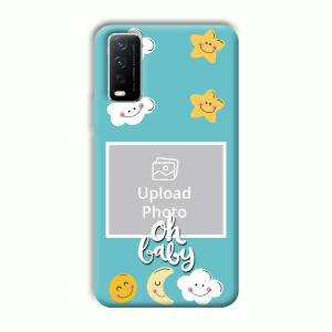 Oh Baby Customized Printed Back Cover for Vivo Y12G