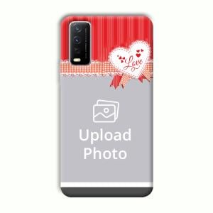 Valentine Customized Printed Back Cover for Vivo Y12G