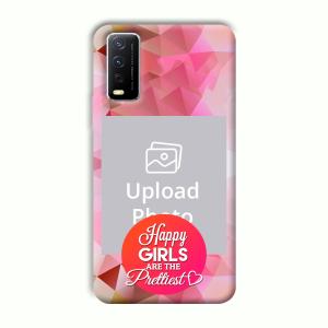 Happy Girls Customized Printed Back Cover for Vivo Y12G