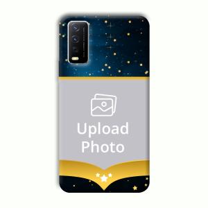 Starry Nights Customized Printed Back Cover for Vivo Y12G