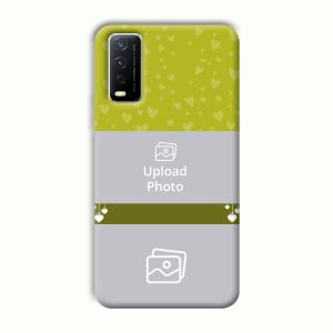 Moss Green Customized Printed Back Cover for Vivo Y12G