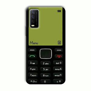 Nokia Feature Phone Customized Printed Back Cover for Vivo Y12G