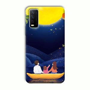 Night Skies Phone Customized Printed Back Cover for Vivo Y12G