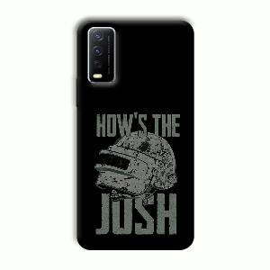 How's The Josh Phone Customized Printed Back Cover for Vivo Y12G