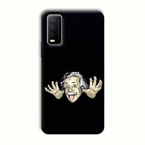 Einstein Phone Customized Printed Back Cover for Vivo Y12G