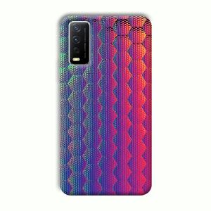 Vertical Design Customized Printed Back Cover for Vivo Y12G