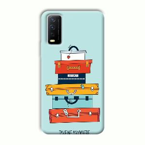 Take Me Anywhere Phone Customized Printed Back Cover for Vivo Y12G
