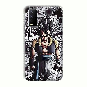 Goku Phone Customized Printed Back Cover for Vivo Y12G