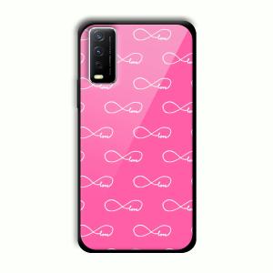 Infinite Love Customized Printed Glass Back Cover for Vivo Y12G
