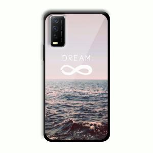 Infinite Dreams Customized Printed Glass Back Cover for Vivo Y12G